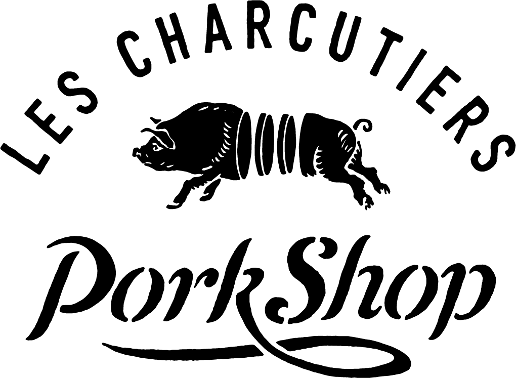 Les Charcutiers PorkShop_Logo Noir